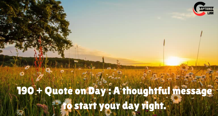 quote on day