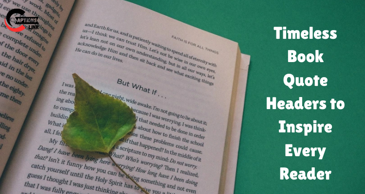 book quote header